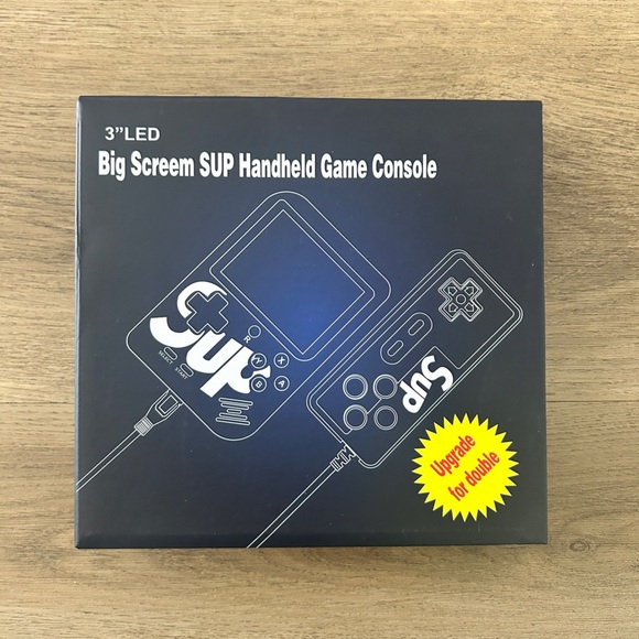 SUP Handheld Game Console – 400 Classic Games | Blue | New in Box - Picture 3 of 10